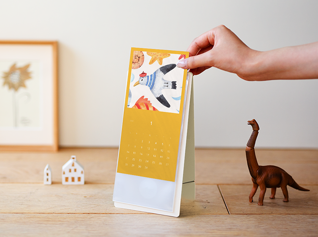 「飾る」と「しまう」が一緒に